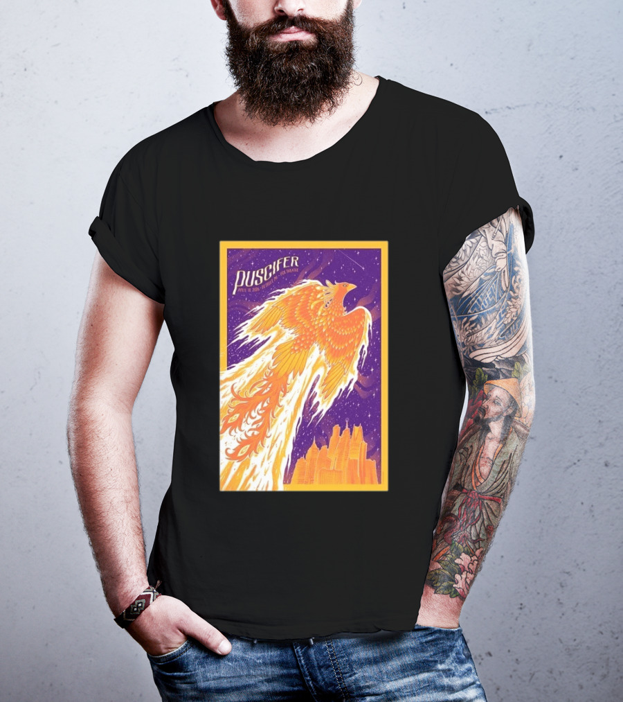 Puscifer Phoenix Rising Apr 18 2026 At Fox Theatre Detroit T-Shirt