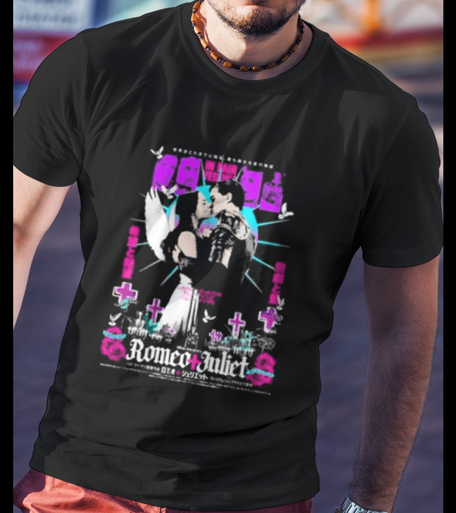 Rucking Fotten Hope Despair Local God Variant Colorway Anime Collage T-Shirt