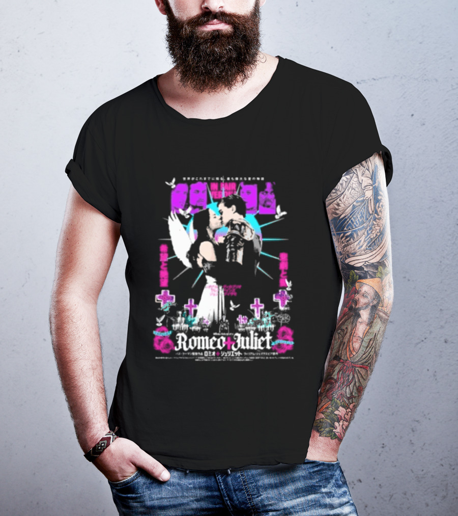 Rucking Fotten Hope Despair Local God Variant Colorway Anime Collage T-Shirt