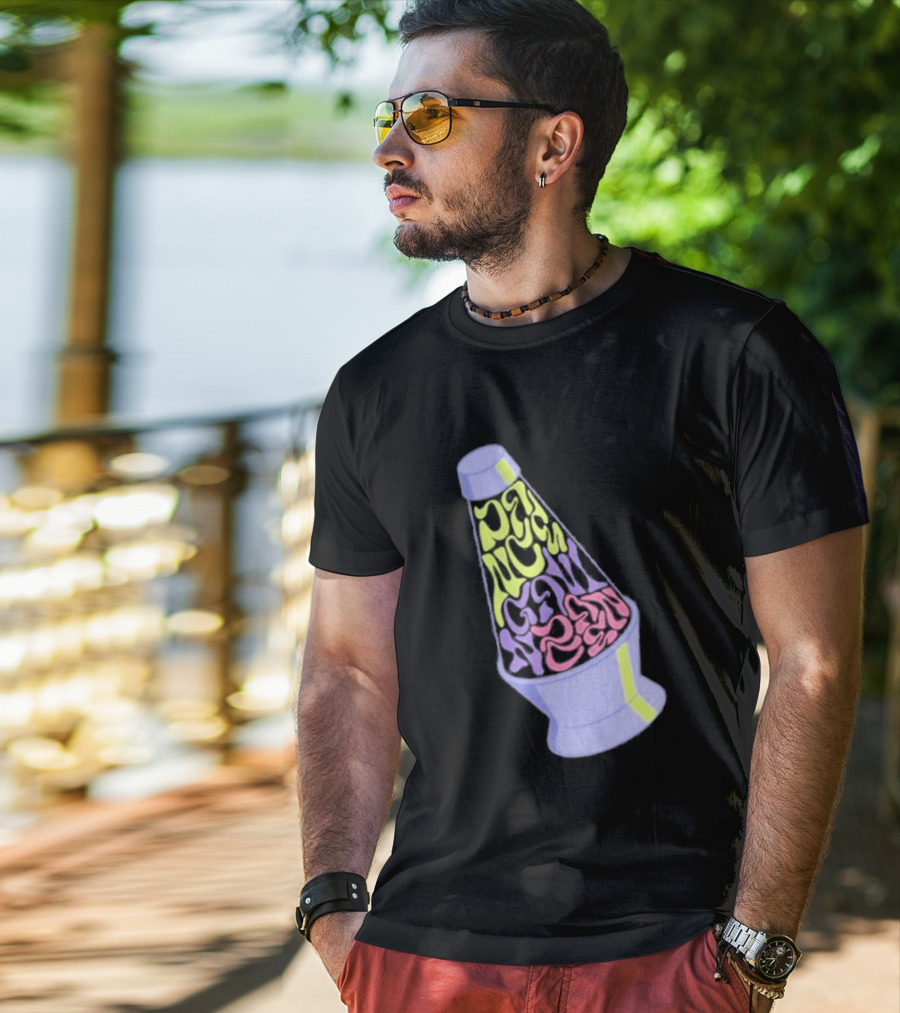 Dance Gavin Dance Neon Lava Lamp T-Shirt