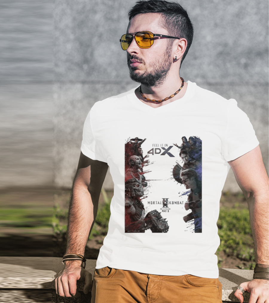 Mortal Kombat II 4DX Exclusive In Theaters May 8 2026 T-Shirt