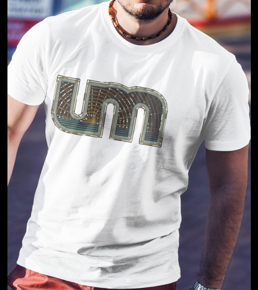 Umphrey's McGee UM Lightcycle Run Retro Sunset T-Shirt