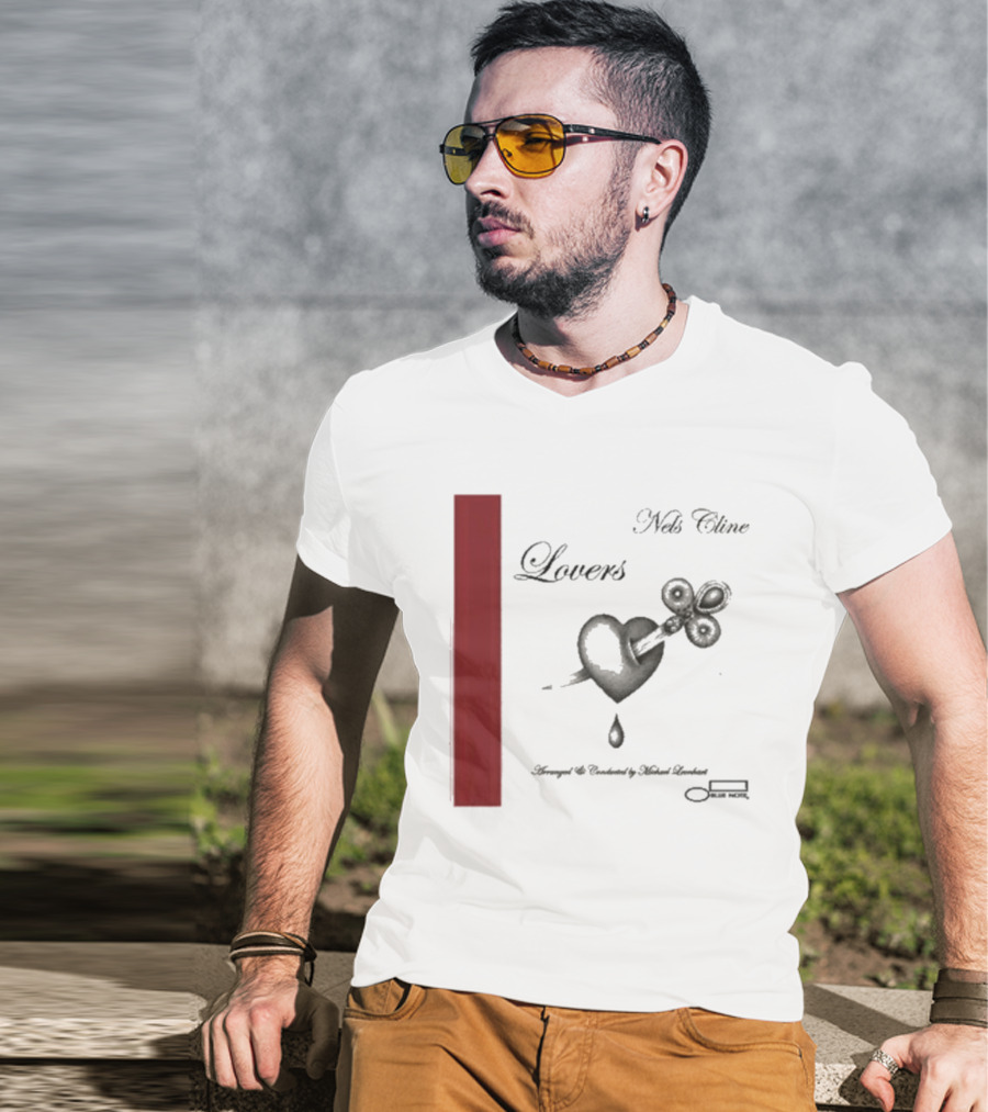 Lovers Nels Cline Wilco Heart Design By Drozd And Toczek T-Shirt