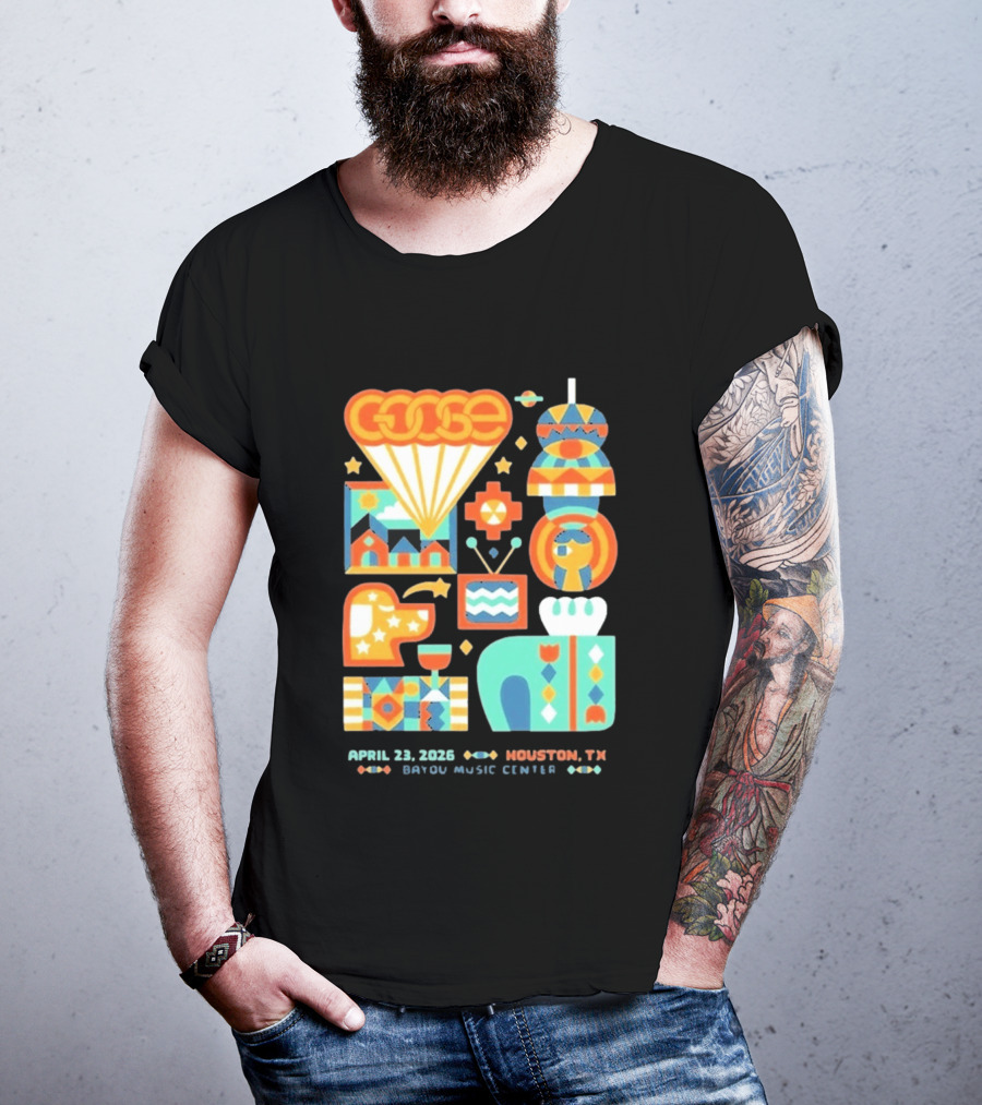Goose April 23 2026 Houston TX 713 Music Hall Event T-Shirt