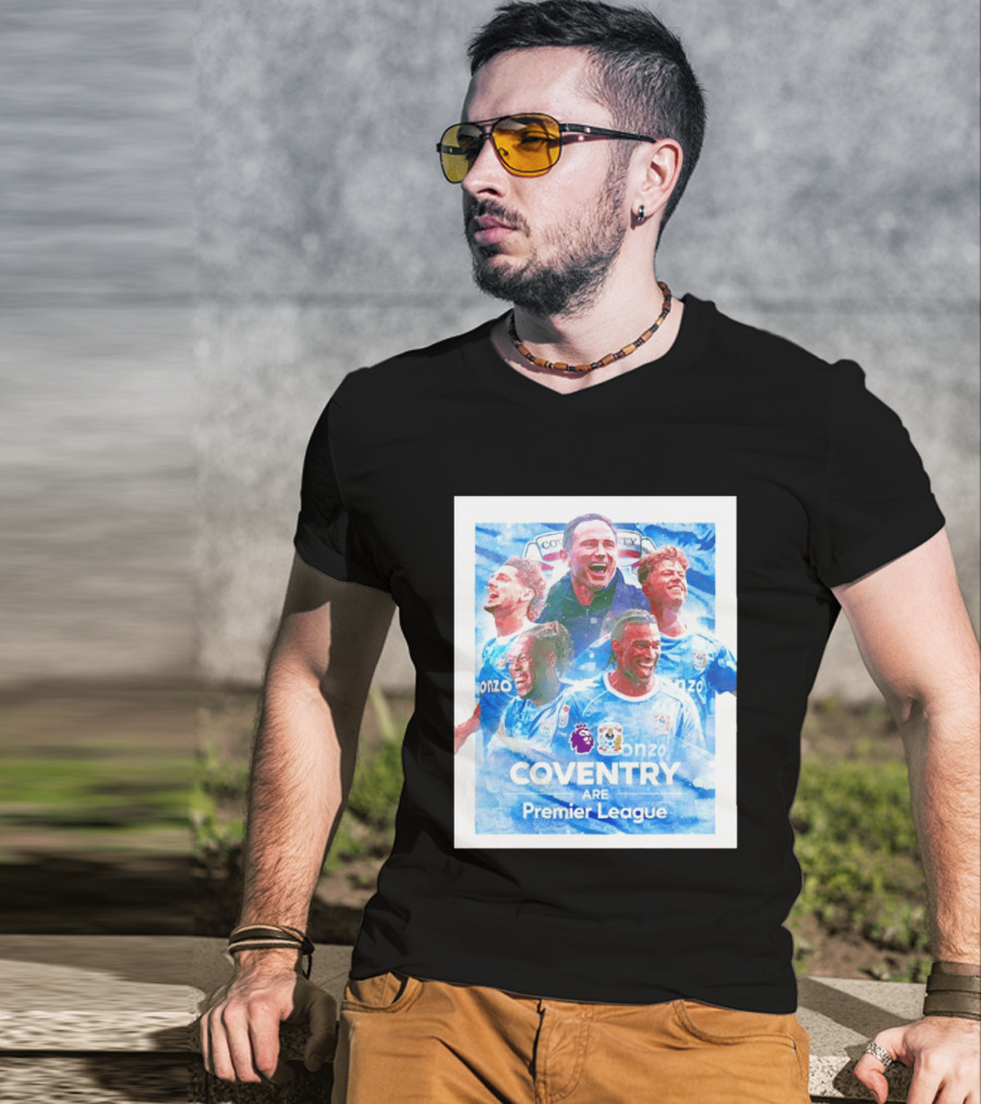 Coventry City FC Premier League Players Coventry Are Premier League T-Shirt