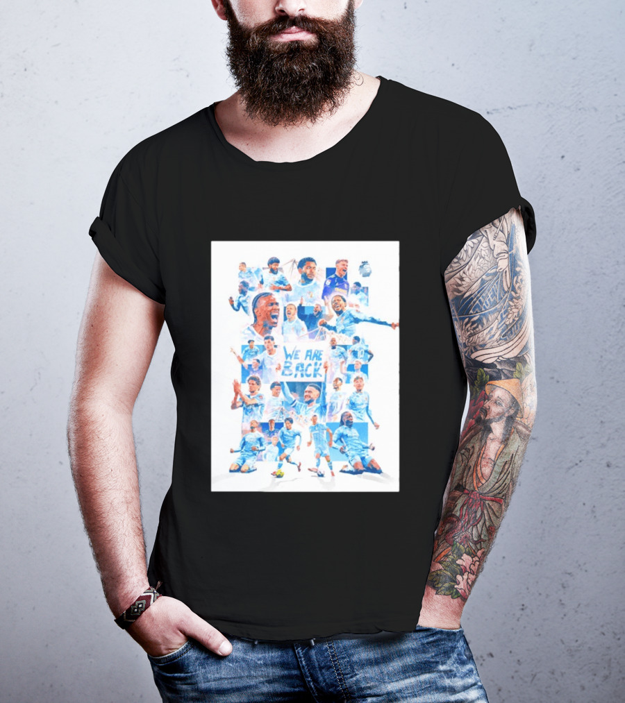 Coventry City Football Club We Are Back Celebration Players Team Unity T-Shirt