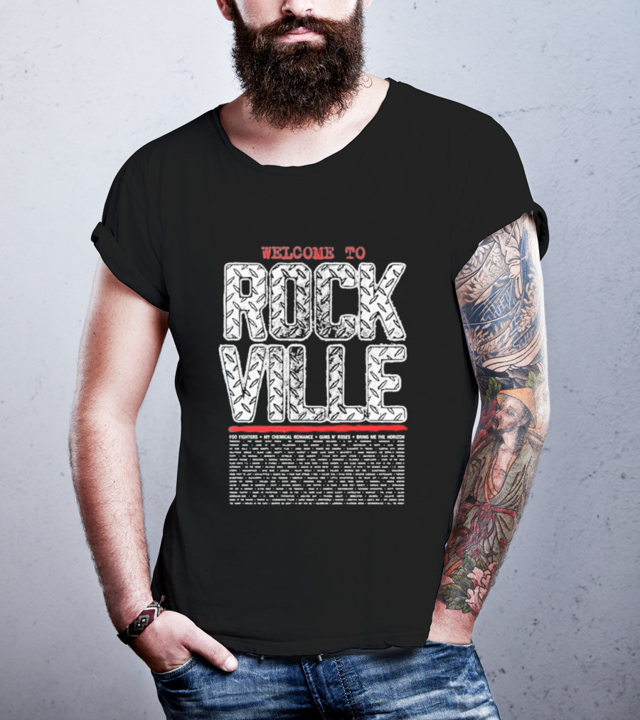 Welcome To Rockville Diamond Plate Daytona Beach FL May 7 To 10 2026 T-Shirt