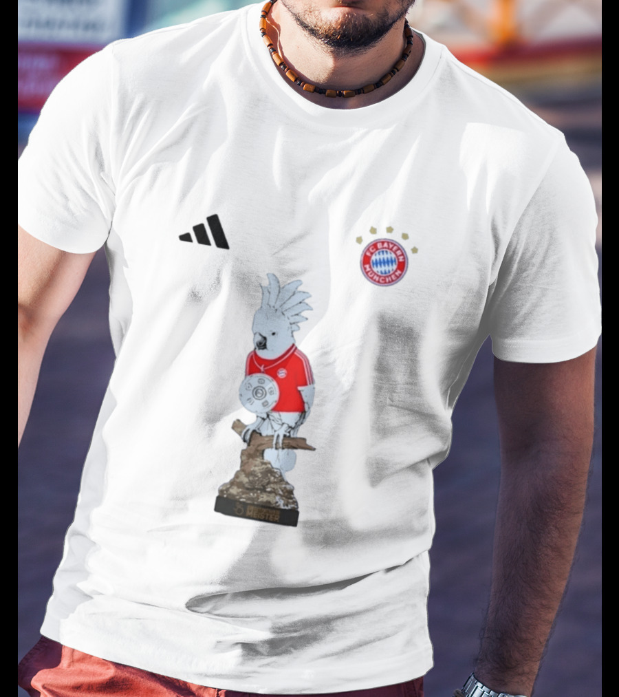 Fc Bayern München Deutscher Meister 2026 Cockatoo Champion Bundesliga T-Shirt