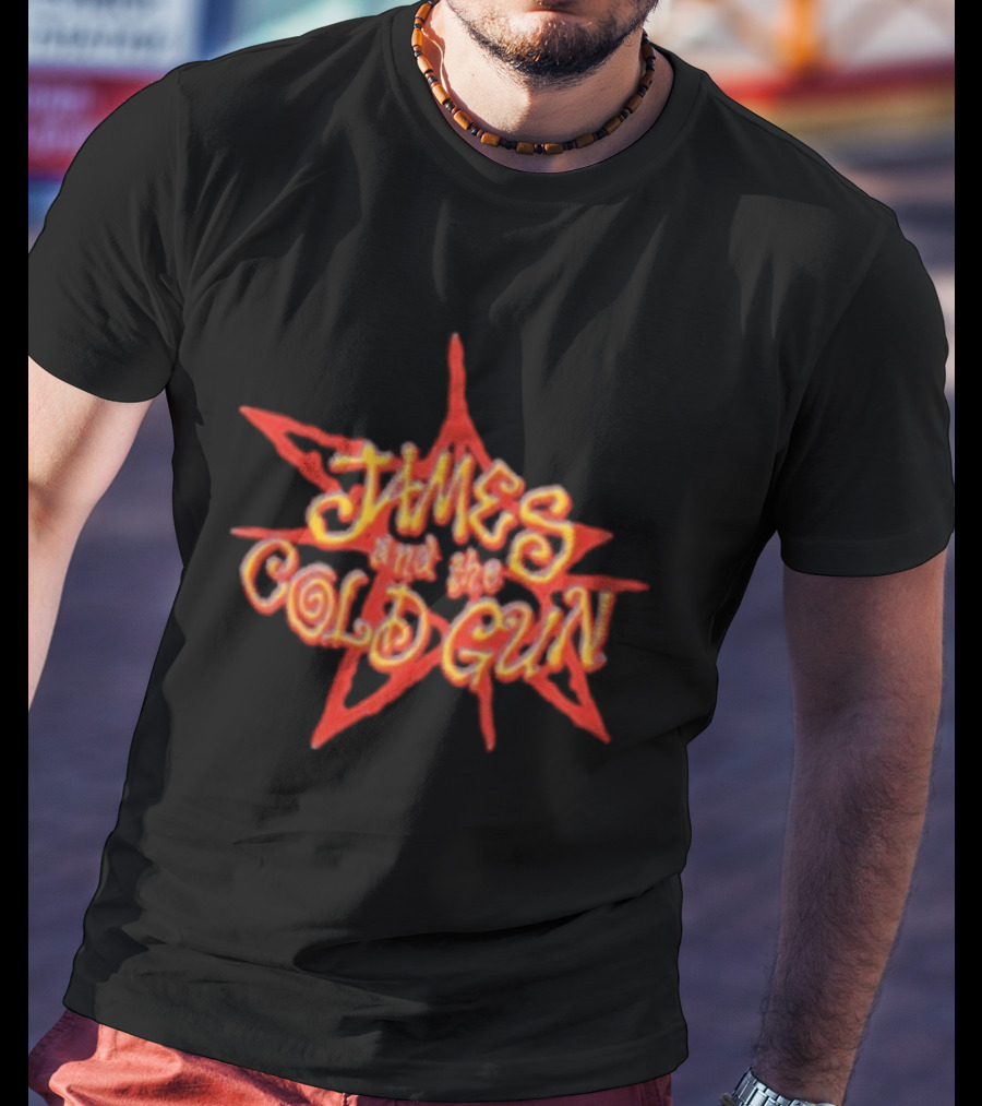 James And The Cold Gun Starburst T-Shirt