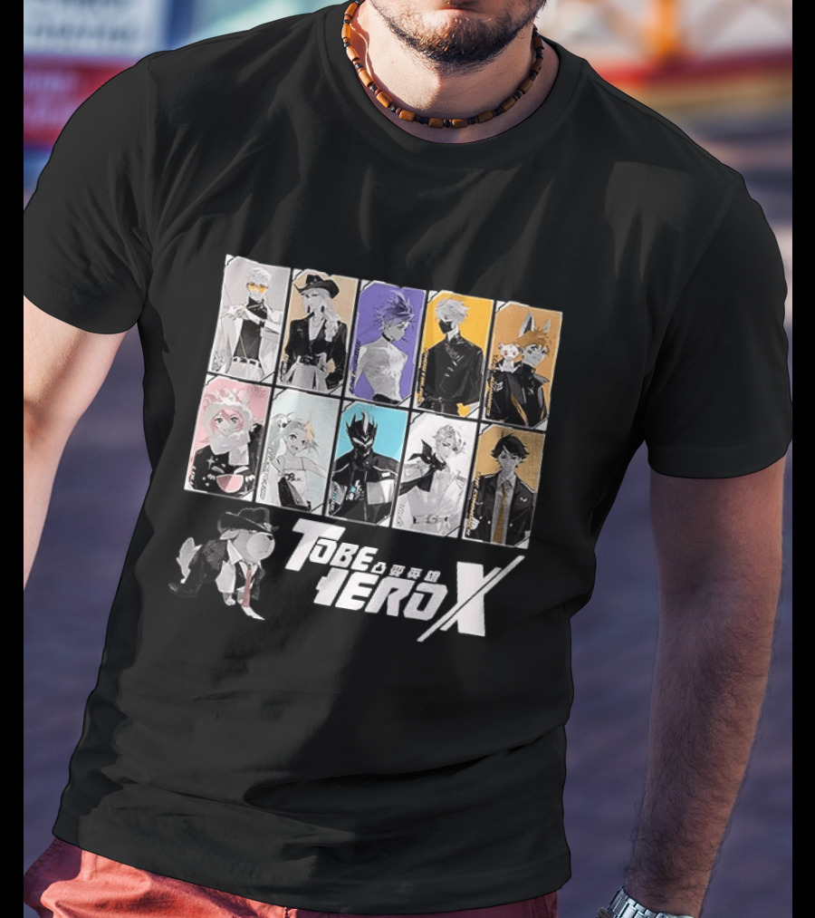 To Be Hero X Character Lineup Top 10 Heroes T-Shirt