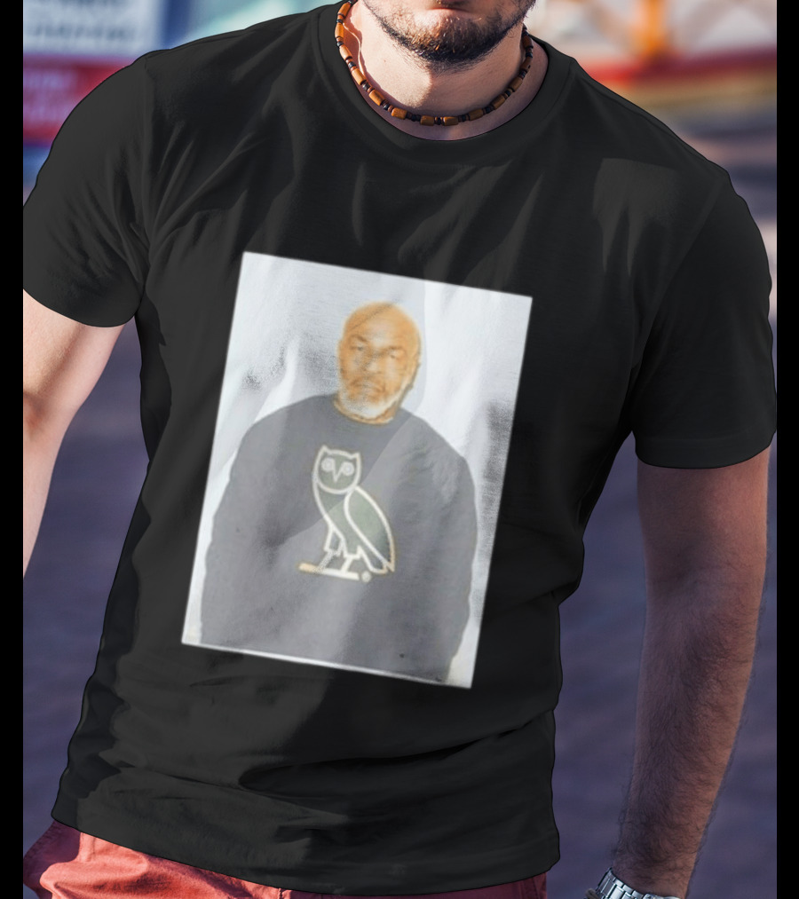 Drake OVO Owl Mike Tyson Photo T-Shirt