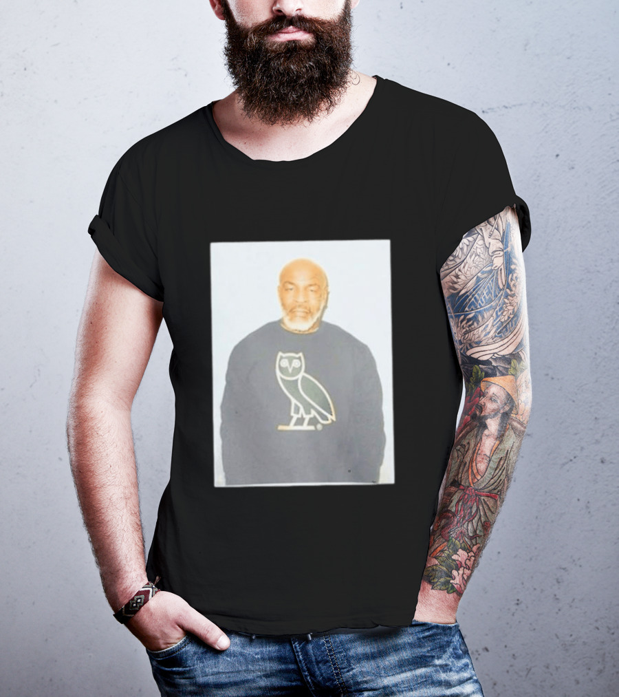 Drake OVO Owl Mike Tyson Photo T-Shirt