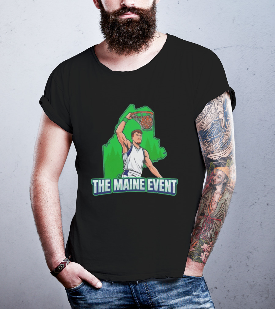 The Maine Event Basketball Dunking Athlete T-Shirt
