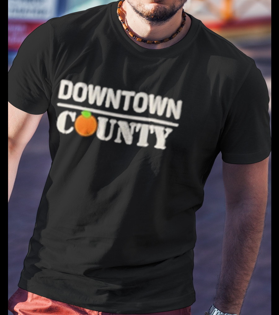 Downtown County Orange T-Shirt
