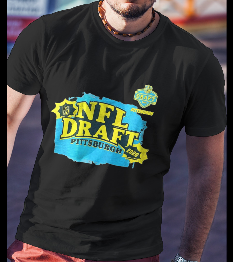 NFL Draft Pittsburgh 2026 Event Merchandise T-Shirt