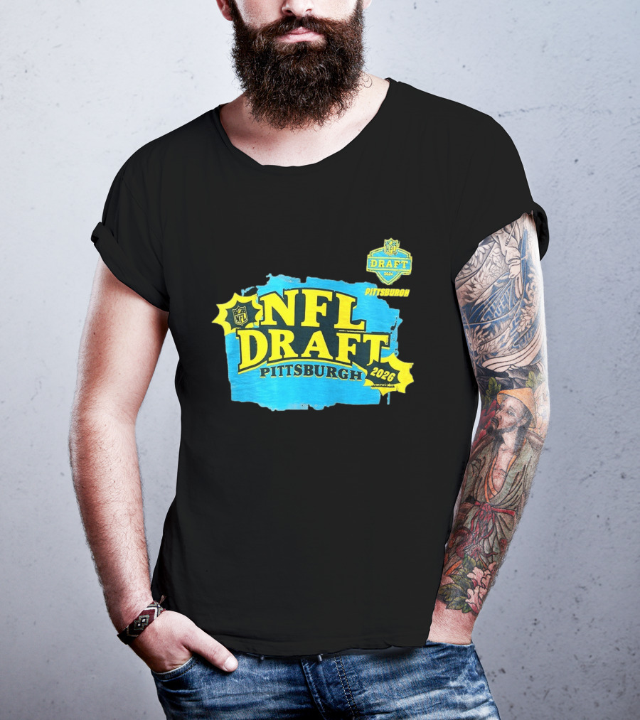 NFL Draft Pittsburgh 2026 Event Merchandise T-Shirt