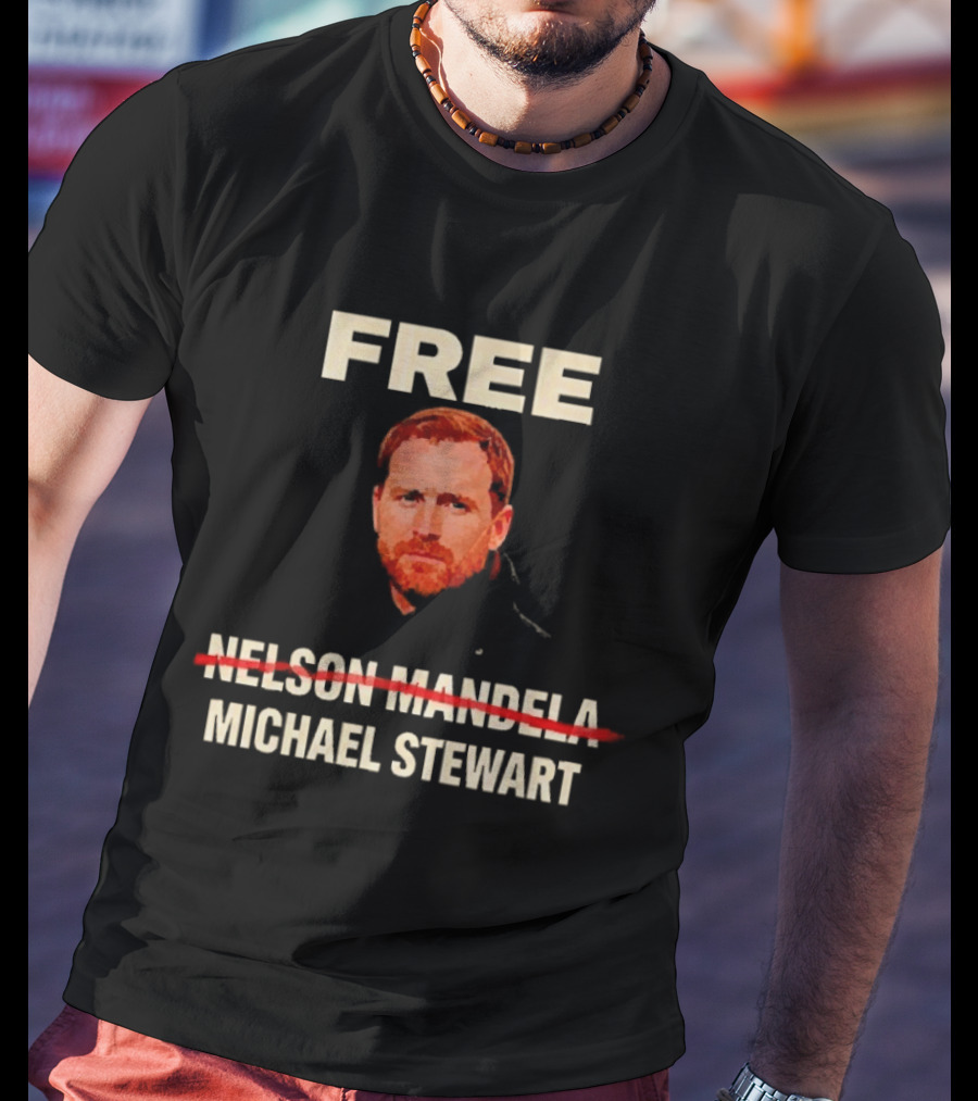 Free Michael Stewart Manchester United T-Shirt