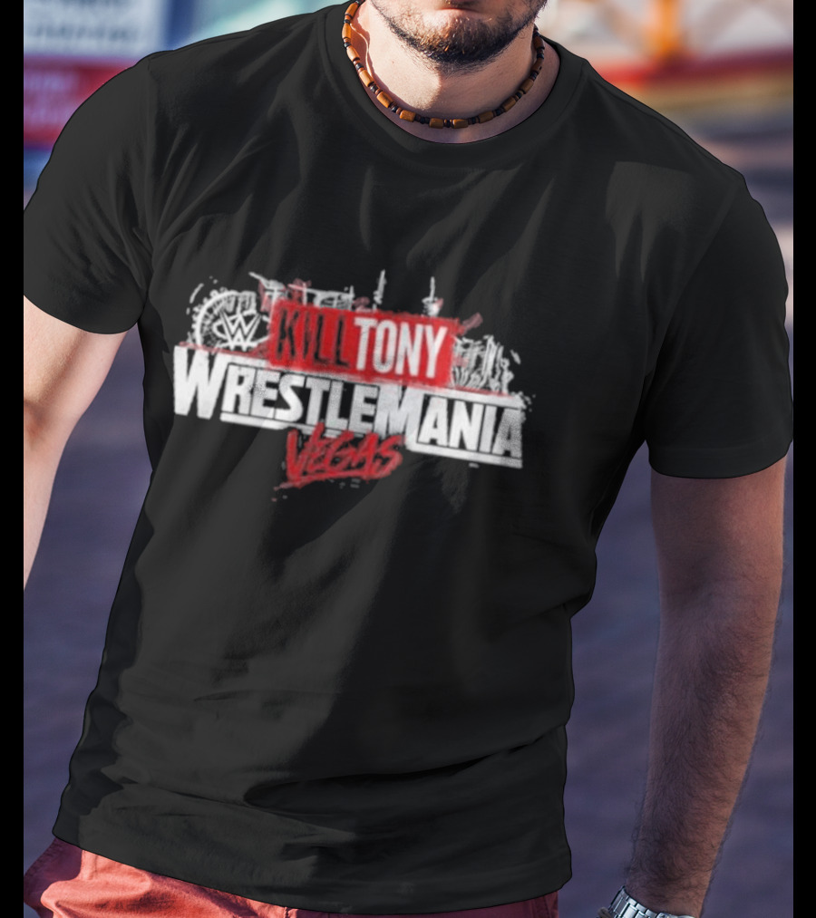 Kill Tony WrestleMania Vegas T-Shirt