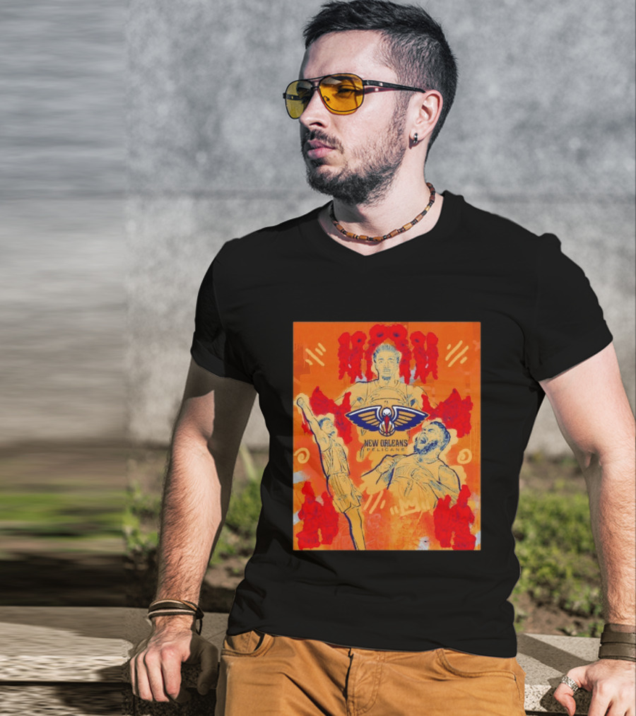 New Orleans Pelicans Supporting The Home Team With Passion And Spirit T-Shirt