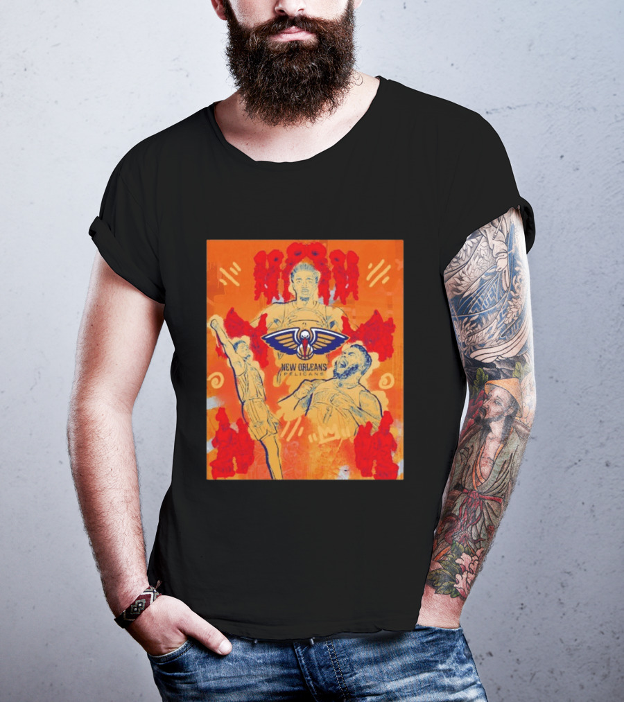 New Orleans Pelicans Supporting The Home Team With Passion And Spirit T-Shirt