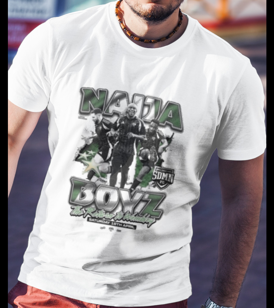 Naija Boyz The Return To Wembley Star T-Shirt