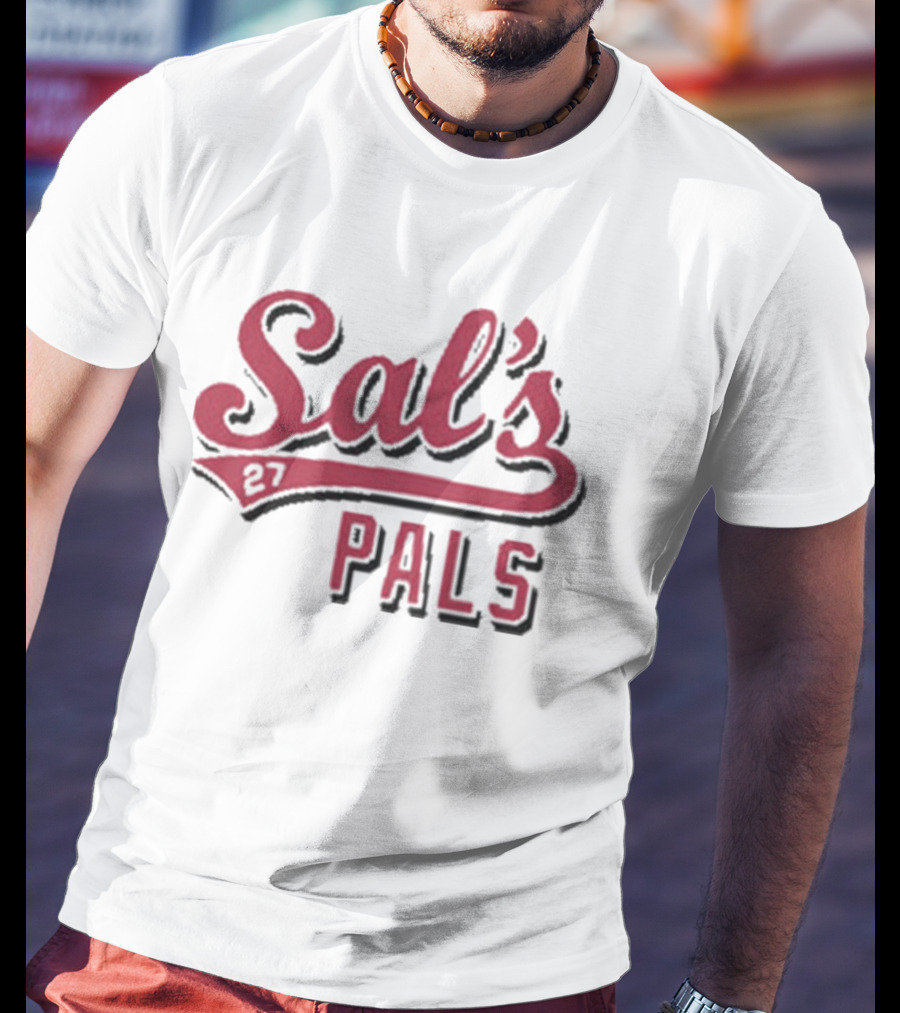Sal's Pals 27 Sal Stewart Cincinnati Baseball T-Shirt