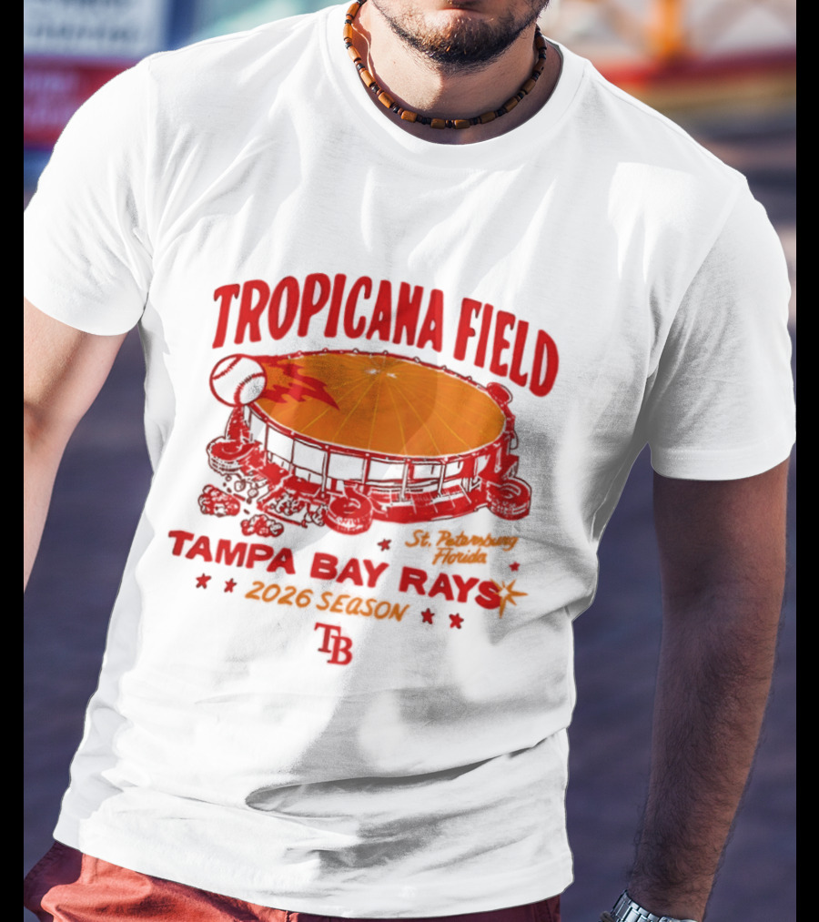 Tropicana Field Tampa Bay Rays Home Run 2026 Season T-Shirt