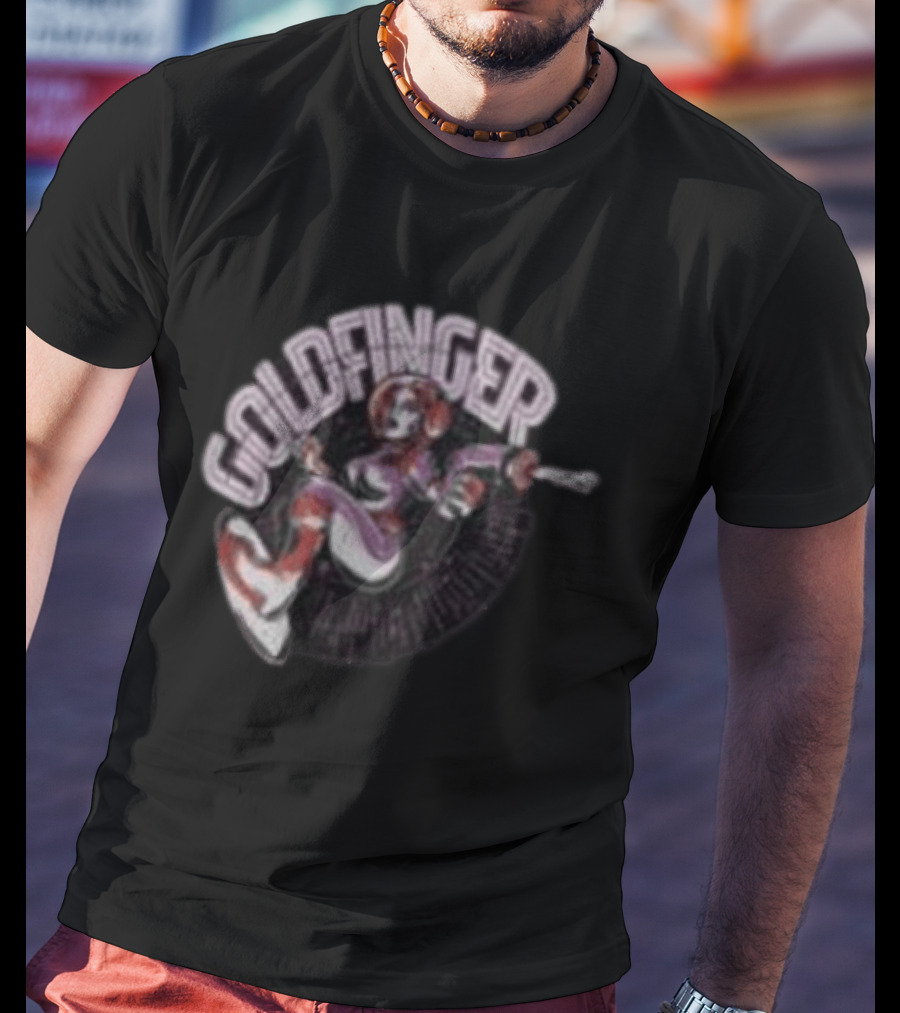 Goldfinger Seattle Event April 17 2026 The Showbox Retro Futuristic T-Shirt