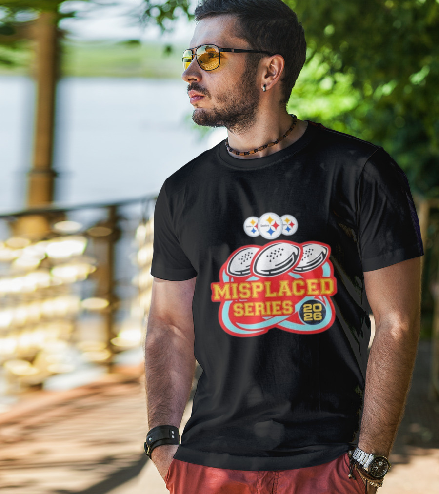 Steelers Misplaced Series 2026 Football Trio T-Shirt