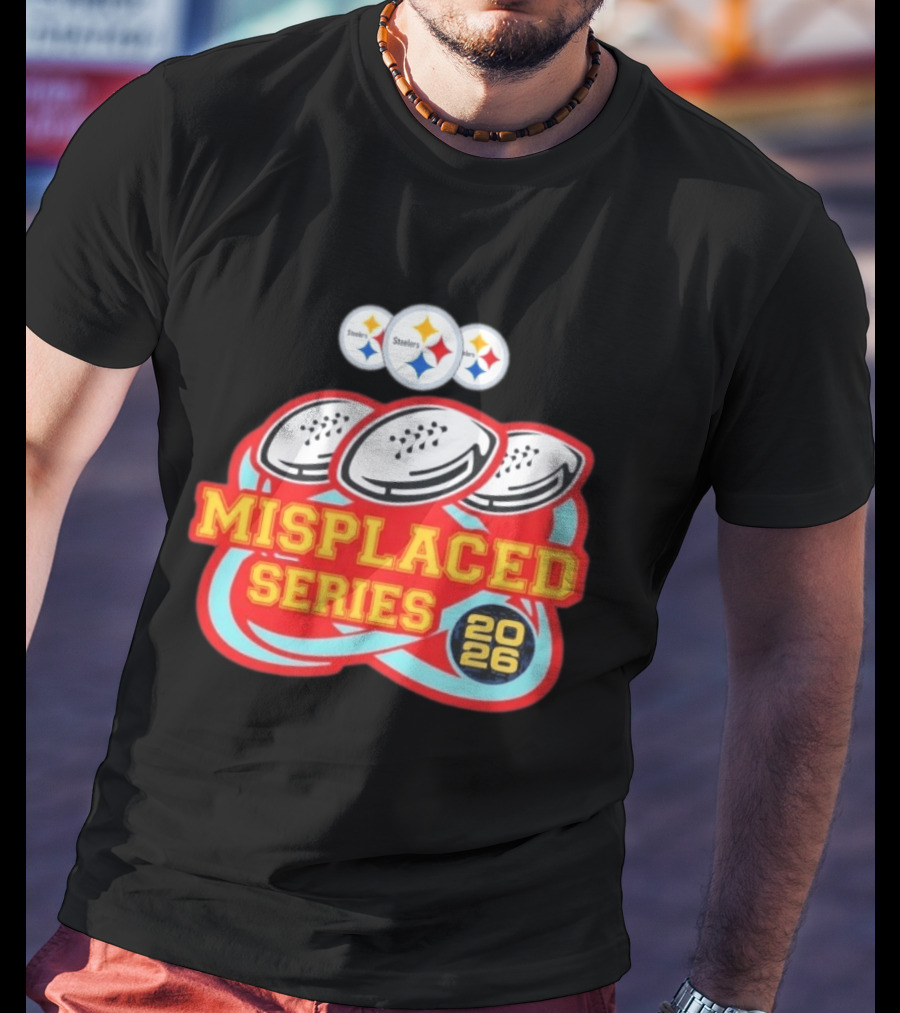 Steelers Misplaced Series 2026 Football Trio T-Shirt