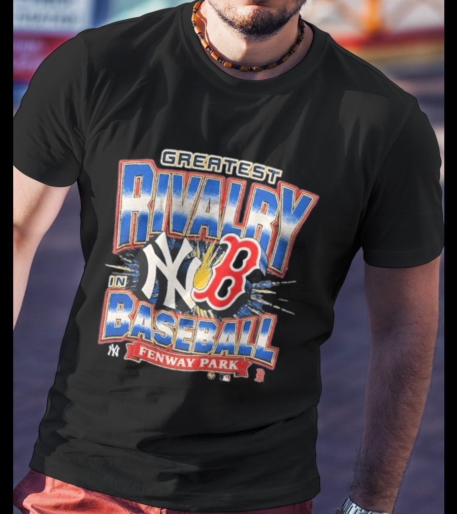 Yankees Red Sox Greatest Rivalry In Baseball Fenway Park T-Shirt