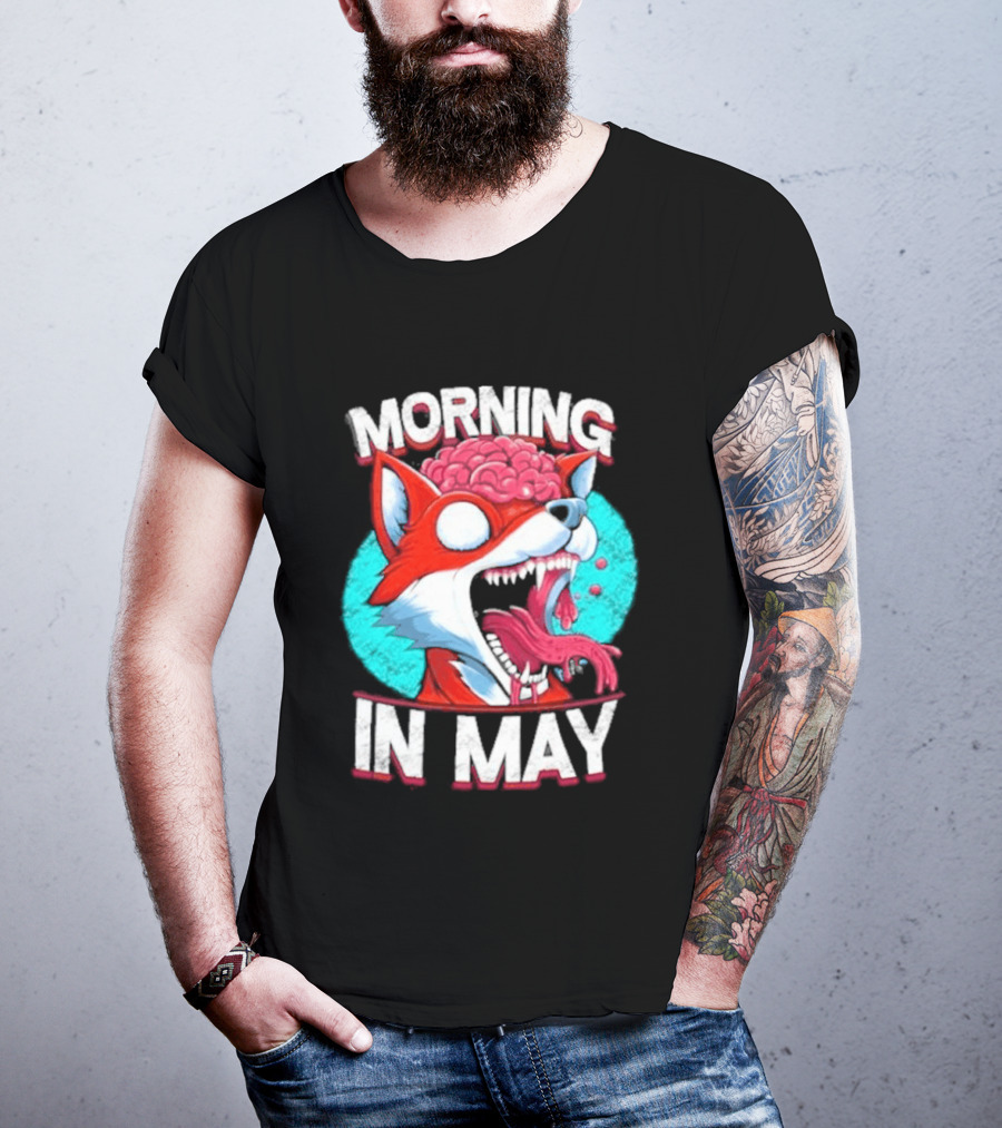 Morning In May Fox Brain Pop T-Shirt