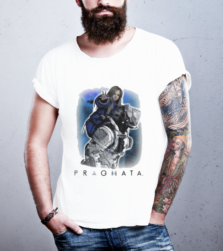 PRAGMATA Futuristic Sci Fi Adventure T-Shirt
