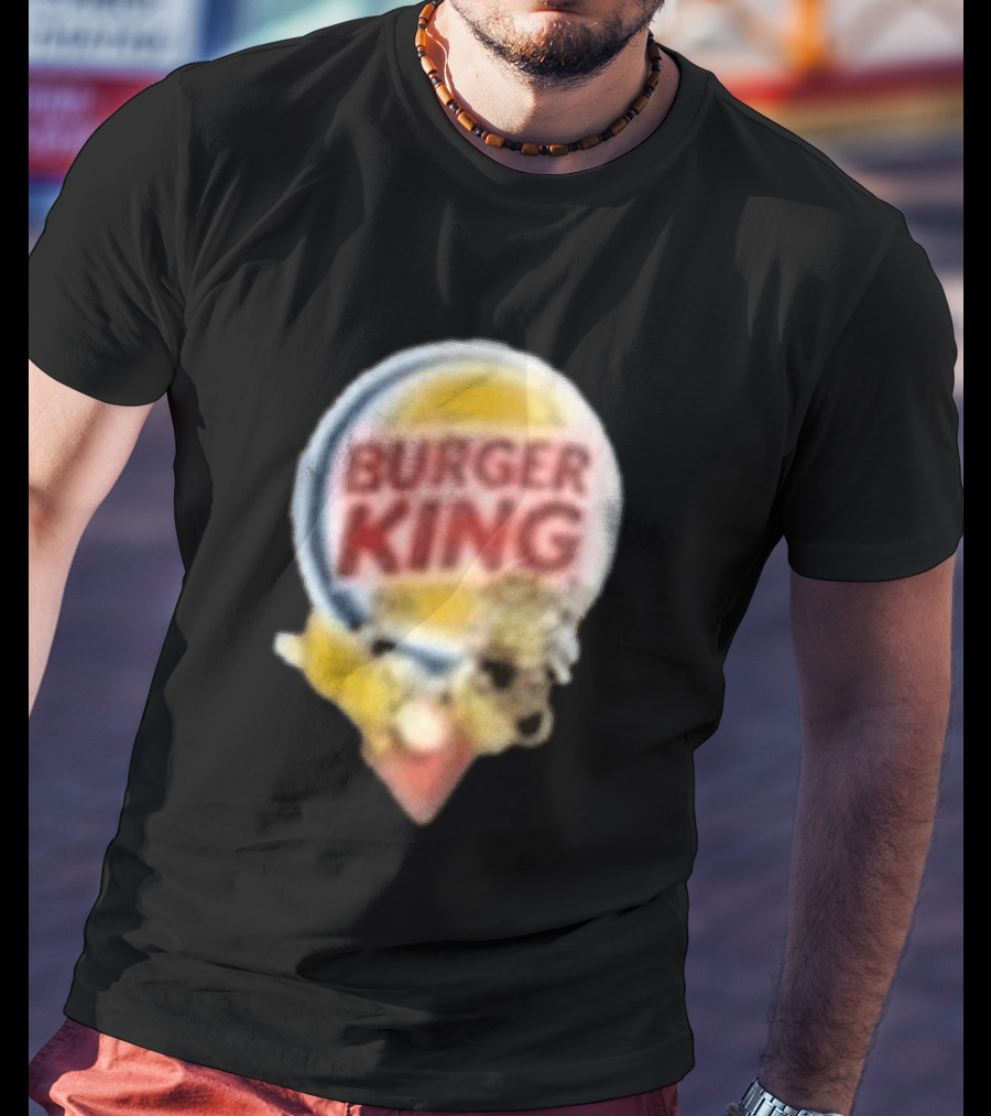 Burger King Breakfast Bakong Logo Burger Combo T-Shirt