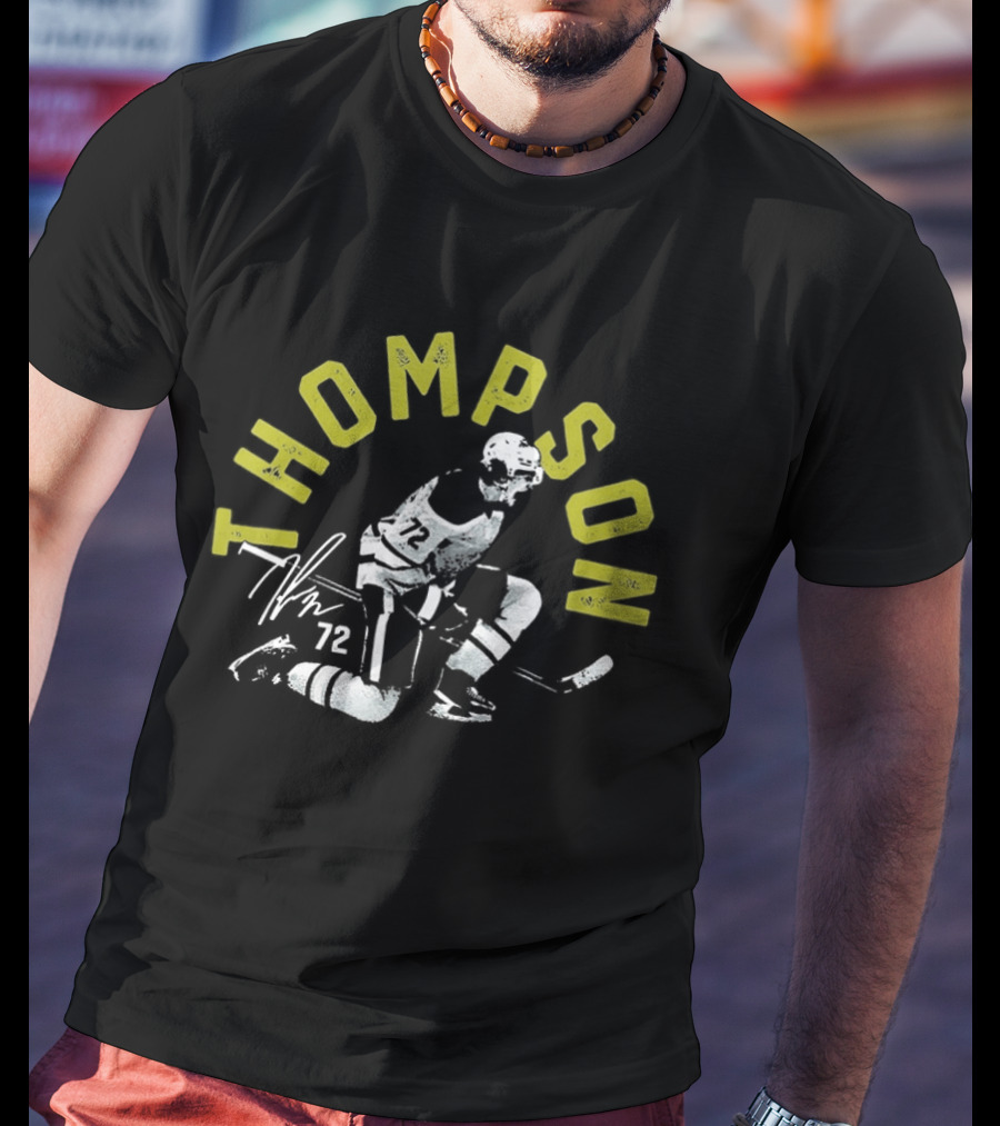 Tage Thompson 72 Buffalo Sabres Hockey Icon 2026 T-Shirt