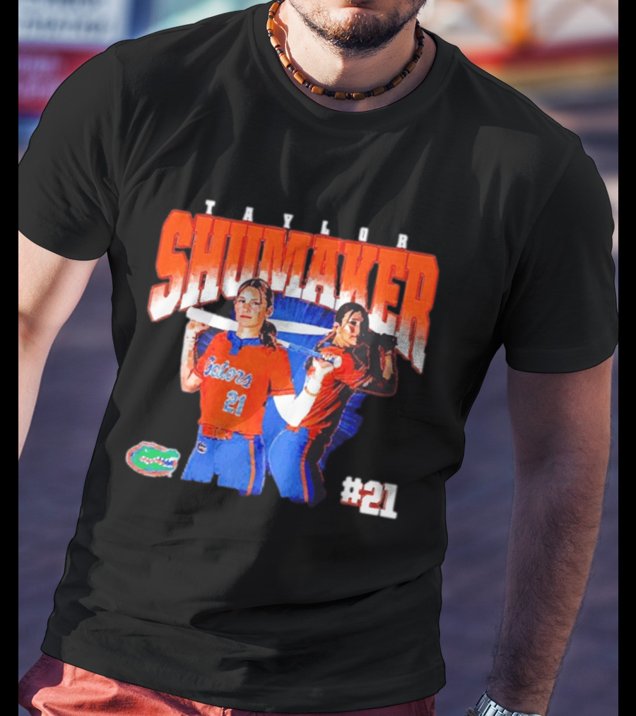 Florida Gators Softball Taylor Shumaker 21 NCAA Player Fan T-Shirt