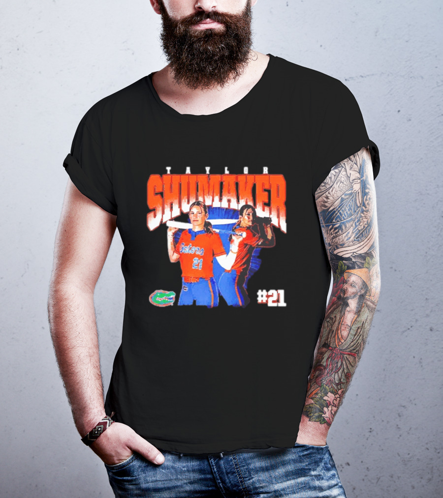 Florida Gators Softball Taylor Shumaker 21 NCAA Player Fan T-Shirt