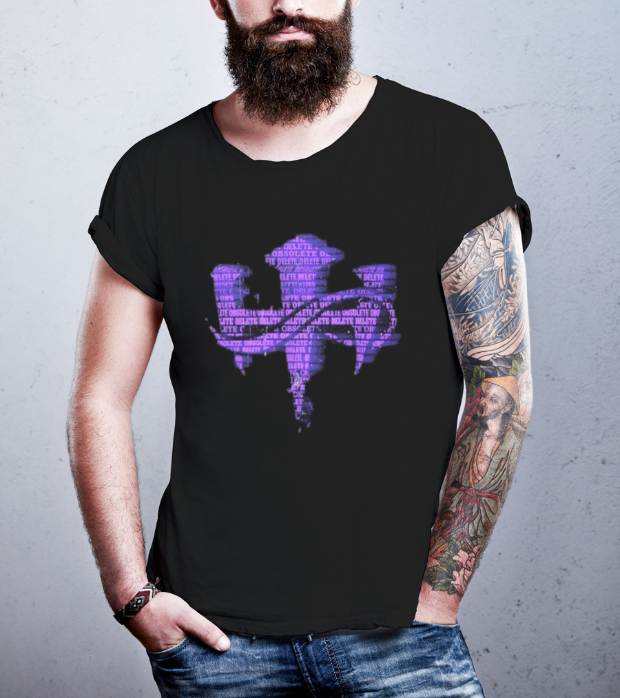 The Hardys Delete Obsolete Purple T-Shirt