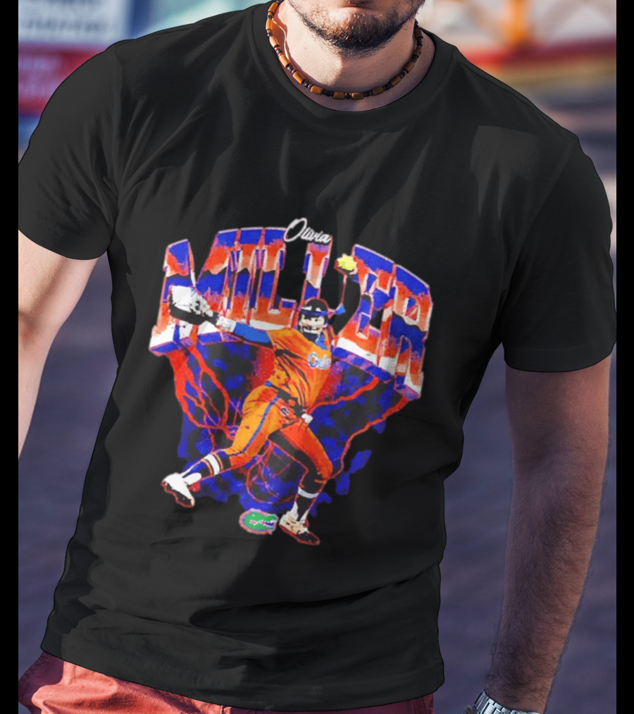 Florida Gators Softball Olivia Miller Lightning Pitcher T-Shirt