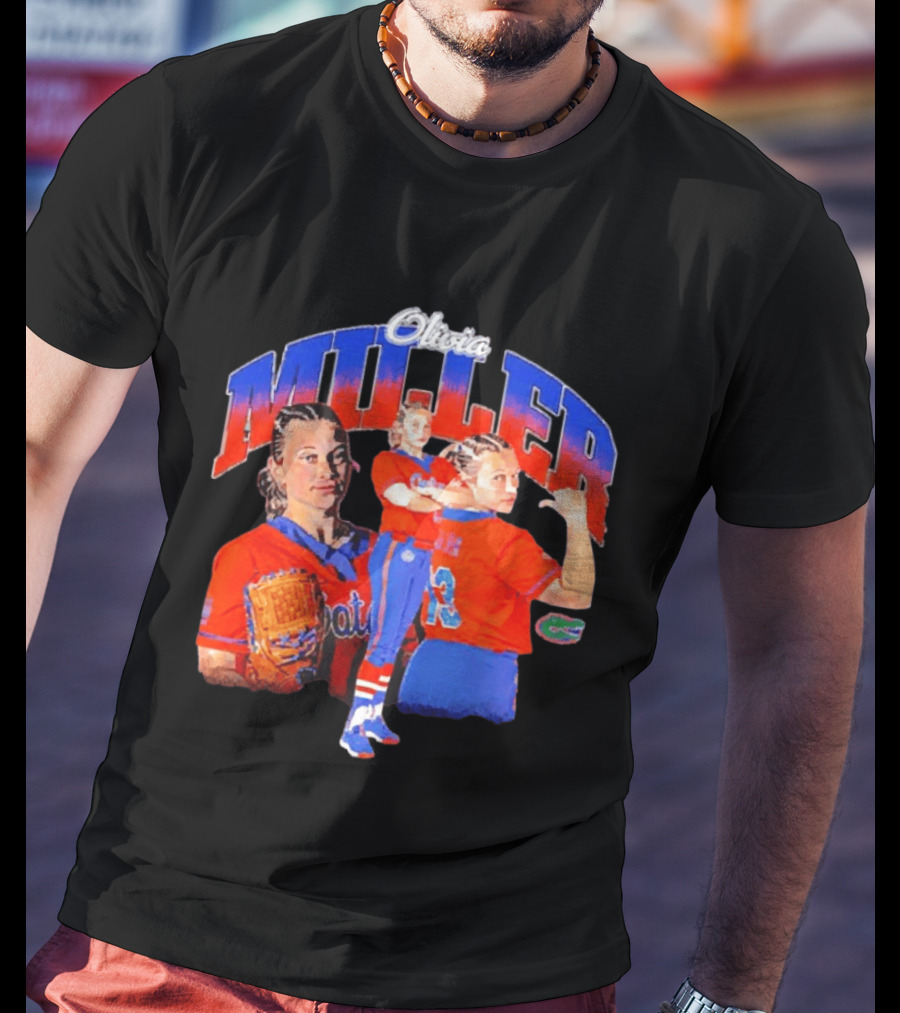 Olivia Miller Florida Gators NCAA Softball Player 13 T-Shirt