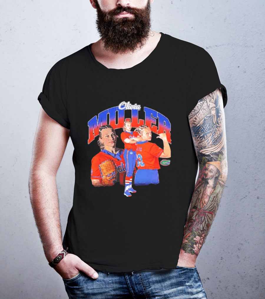 Olivia Miller Florida Gators NCAA Softball Player 13 T-Shirt