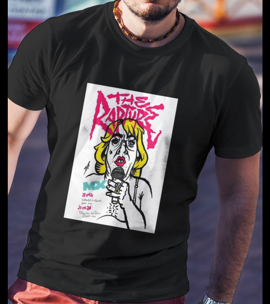 The Rapture 2026 México Tour Art MDX April 23 25 Live Performance T-Shirt