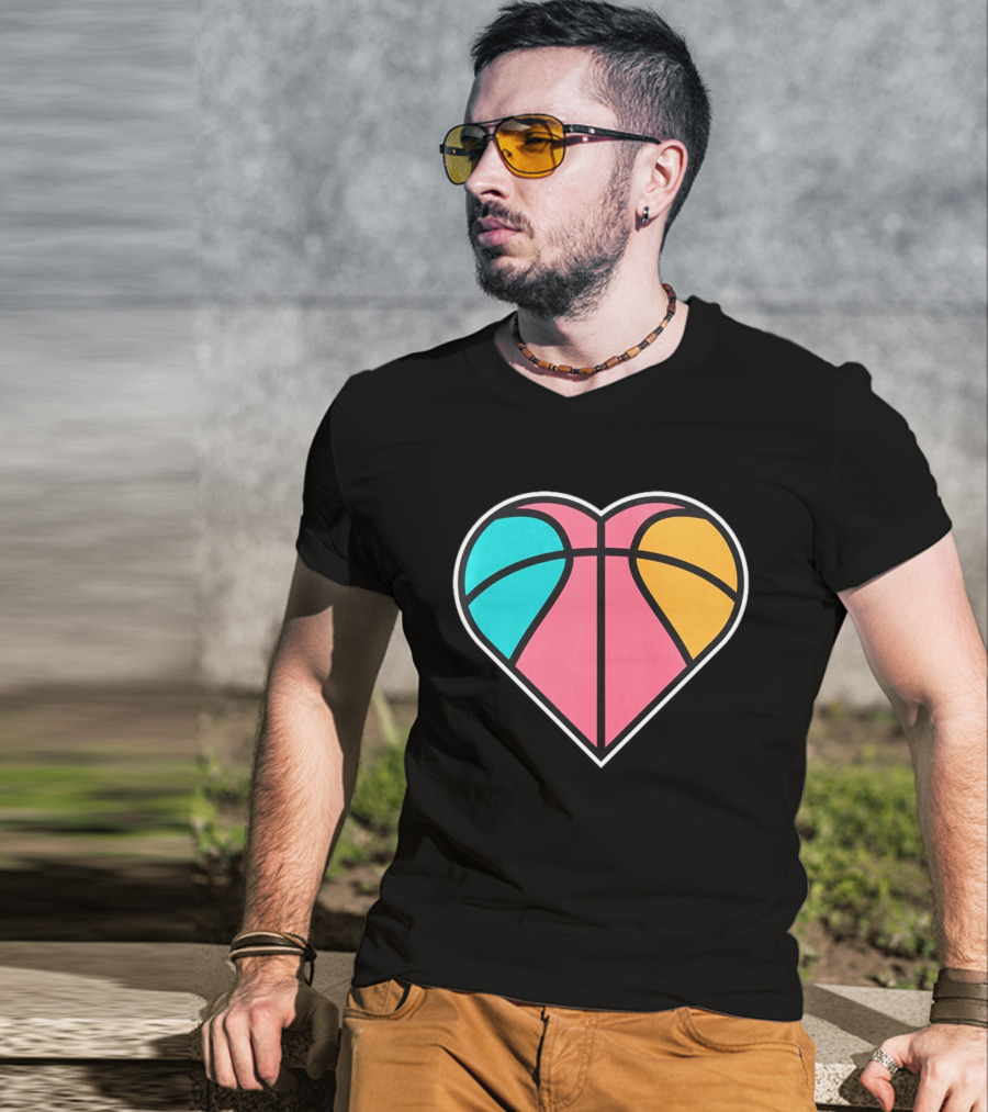 San Antonio Spurs Heart SATX NBA Basketball T-Shirt