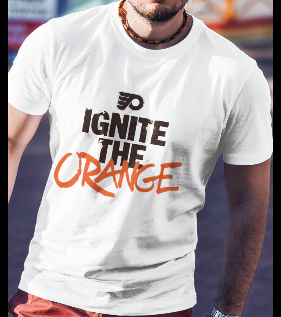 Flyers Ignite The Orange Enthusiasm T-Shirt