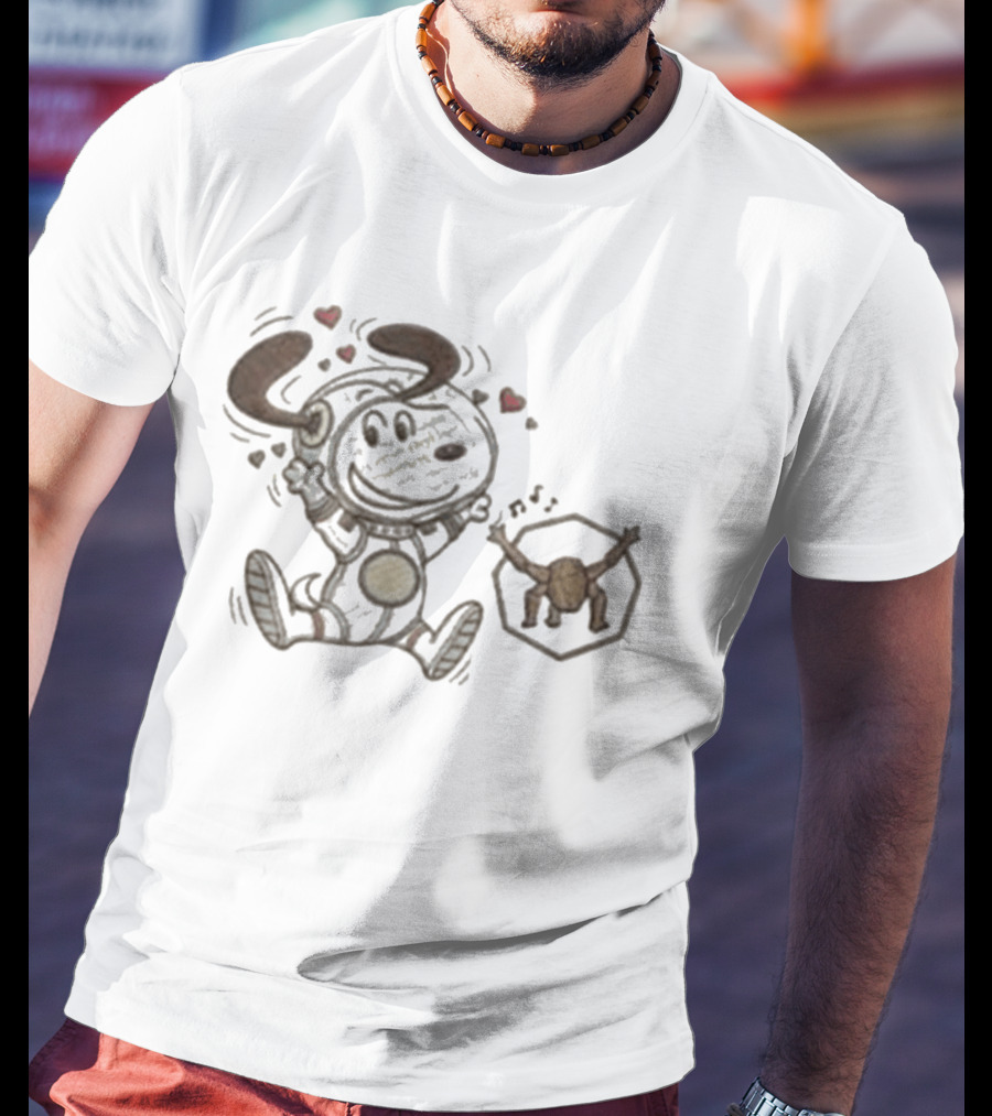Project Hail Mary Rocky Amaze Dog Embroidered Alien Creature T-Shirt