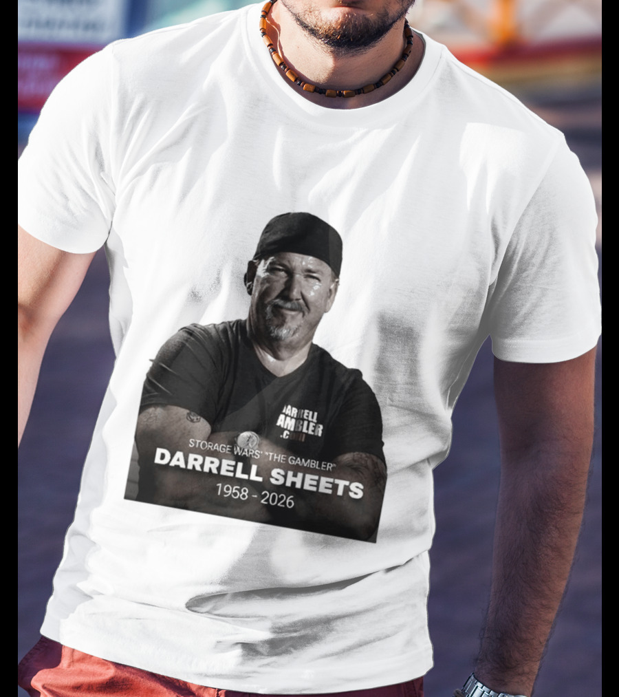 Storage Wars The Gambler Darrell Sheets 1958 2026 T-Shirt