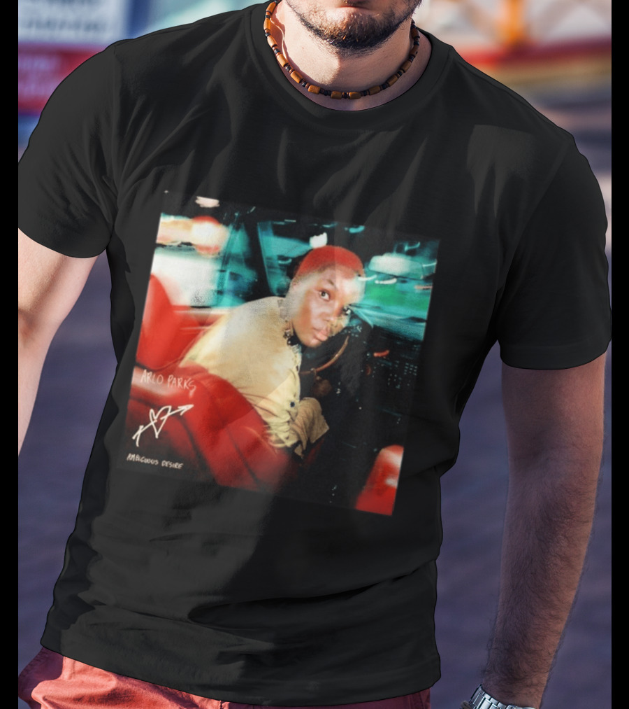 Arlo Parks Ambiguous Desire Heart Signature Vibrant Driving Scene T-Shirt