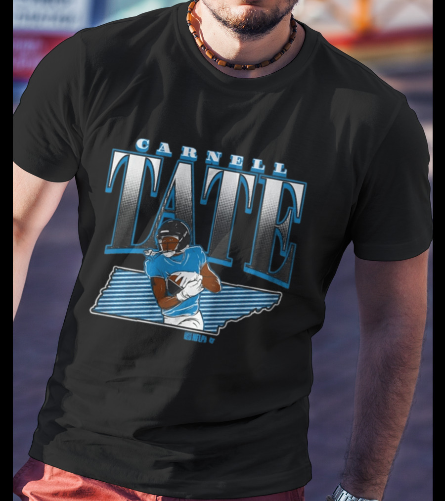 Carnell Tate Tennessee Titans 2026 Draft Player T-Shirt