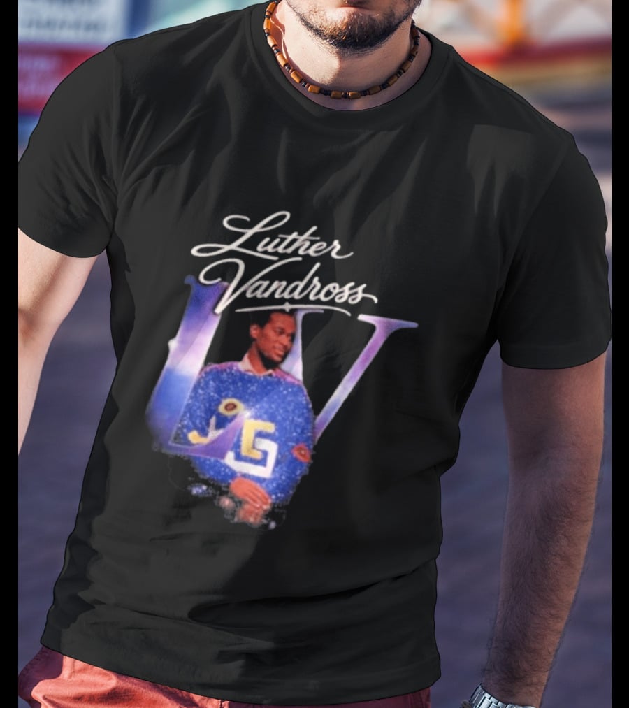 Luther Vandross LV R&B Only Collab T-Shirt