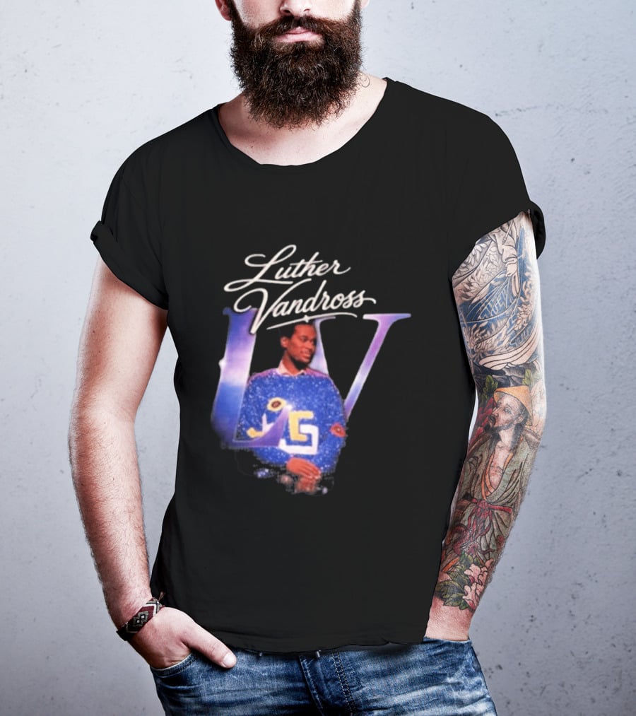 Luther Vandross LV R&B Only Collab T-Shirt